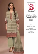 3-Piece Lawn Unstitched Suit