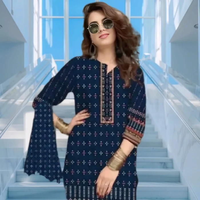 3-Piece Lawn Unstitched Suit