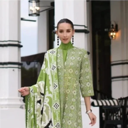 Khaadi Lawn Unstitched 3-Piece Suit