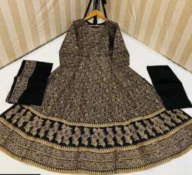 Women Stitched Katan Silk
