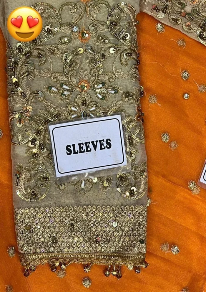 Women Unstitched Embroidered Suit