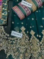 Chiffon Embroidered Suit