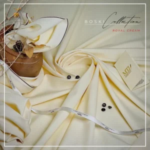 Home 39 Unstitched Boski Plain Suit MTJ