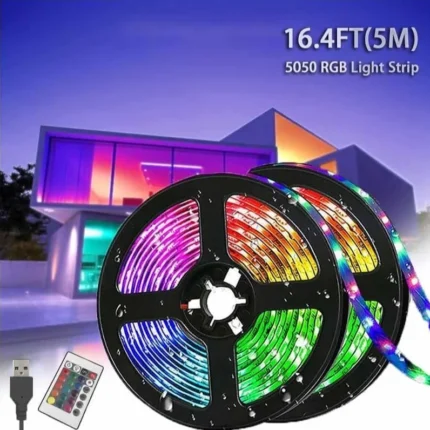 Multicolor LED USB Light Strip