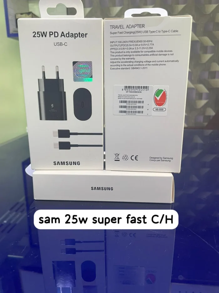 Samsung 25W Super Fast Charger Type C Samsung 25W Super Fast Charger Type C
